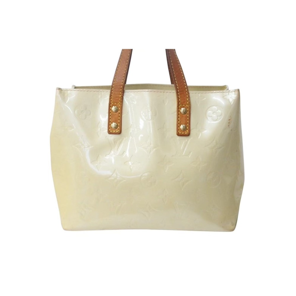 Louis Vuitton Leather Vernis Handbag Monogram Reade